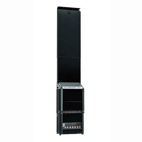 Saunum AIR 7 Sauna Heater - Air Series, 6.4kW Sauna Heater w/Climate Equalizer, Black