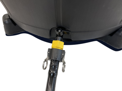 Barrel chiller cold therapy package installed