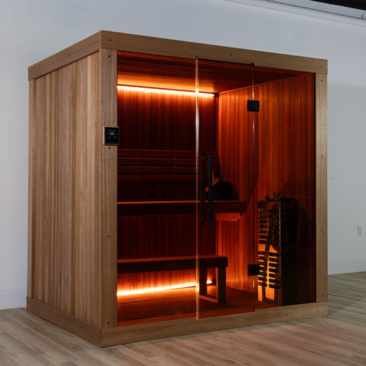 Canadian Timber Element Studio Outdoor Sauna — view 1