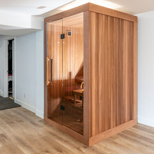 Canadian Timber Element Nook Outdoor Sauna — view 1