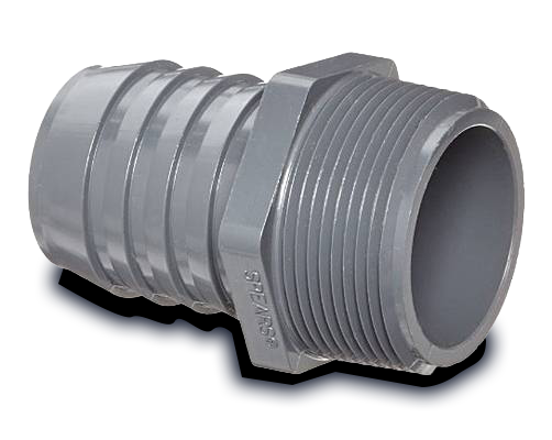 Tubing adapter fitting for the pump