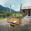 Canadian Timber Starlight Wood Burning Hot Tub
