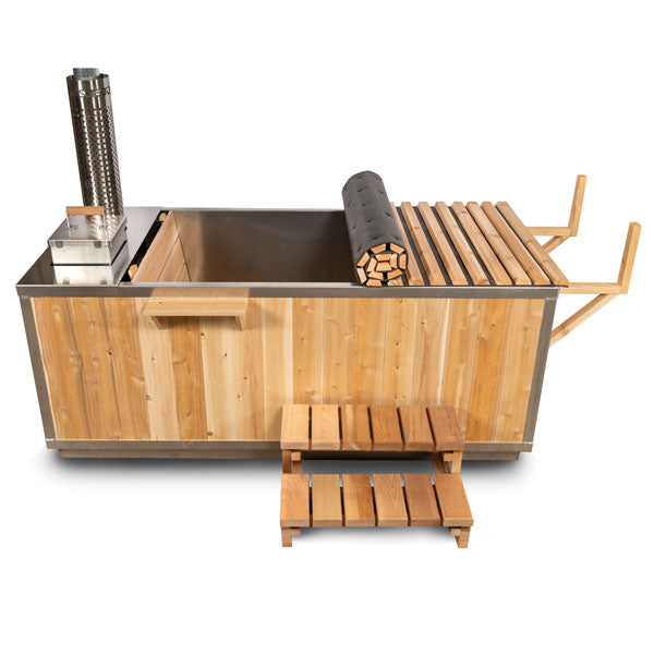 Canadian Timber Starlight Wood Burning Hot Tub — view 2