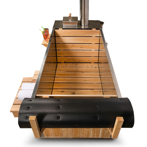 Canadian Timber Starlight Wood Burning Hot Tub — view 4