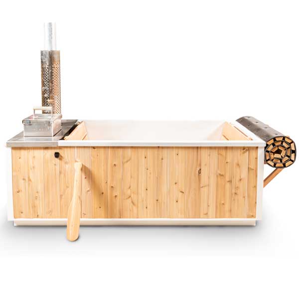 Canadian Timber Starlight Wood Burning Hot Tub — view 7