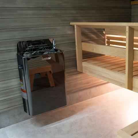 Harvia The Wall SW80 The Wall Series, 8kW, Sauna Heater, Black