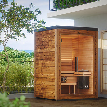 Auroom Mira S Cabin Sauna Kit - 2 Person