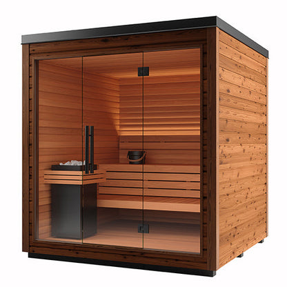 Auroom Mira L Cabin Sauna Kit - 5 Person
