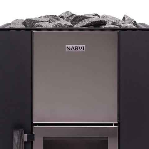 Narvi Kuru Wood-Burning Sauna Stove, Up to 16kW