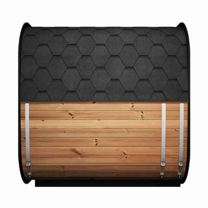 SaunaLife Model CL7G Cube-series 6-Person Sauna with Glass Front