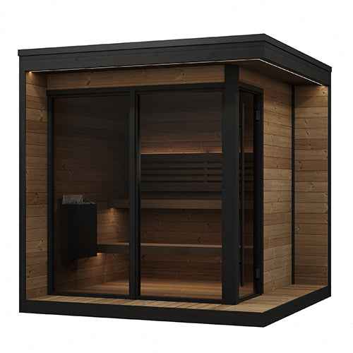 SaunaLife GL6 Outdoor Sauna Kit | 6 Person Sauna