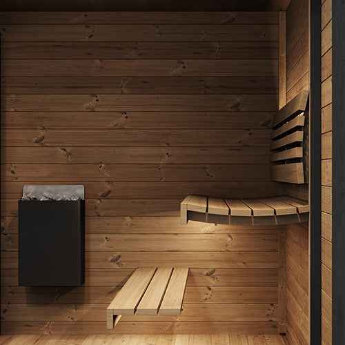 SaunaLife GL6 Outdoor Sauna Kit | 6 Person Sauna