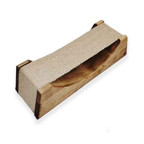 SaunaLife SaunaGear Headrest 1, Wooden Sauna Headrest w/Cloth Neck Support