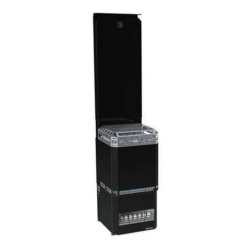 Saunum AIR L 13 - Air Series, 13kW Sauna Heater w/Climate Equalizer, Black