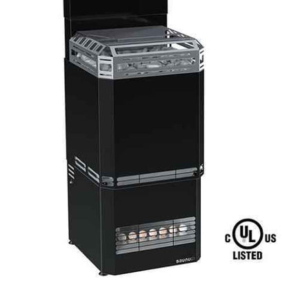 Saunum AIR L 15 - Air Series, 15.2kW Sauna Heater w/Climate Equalizer, Black