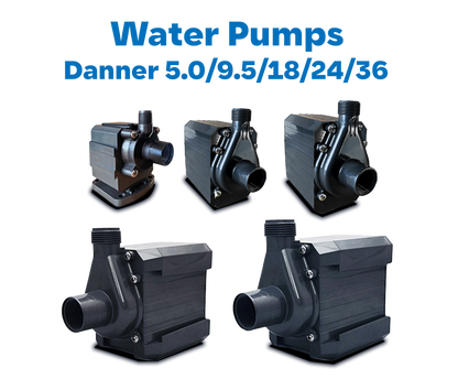 Danner Mag Drive water pump size range
