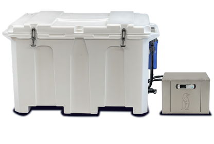 Penguin Chillers Cold Therapy Chiller and insulated tub combo