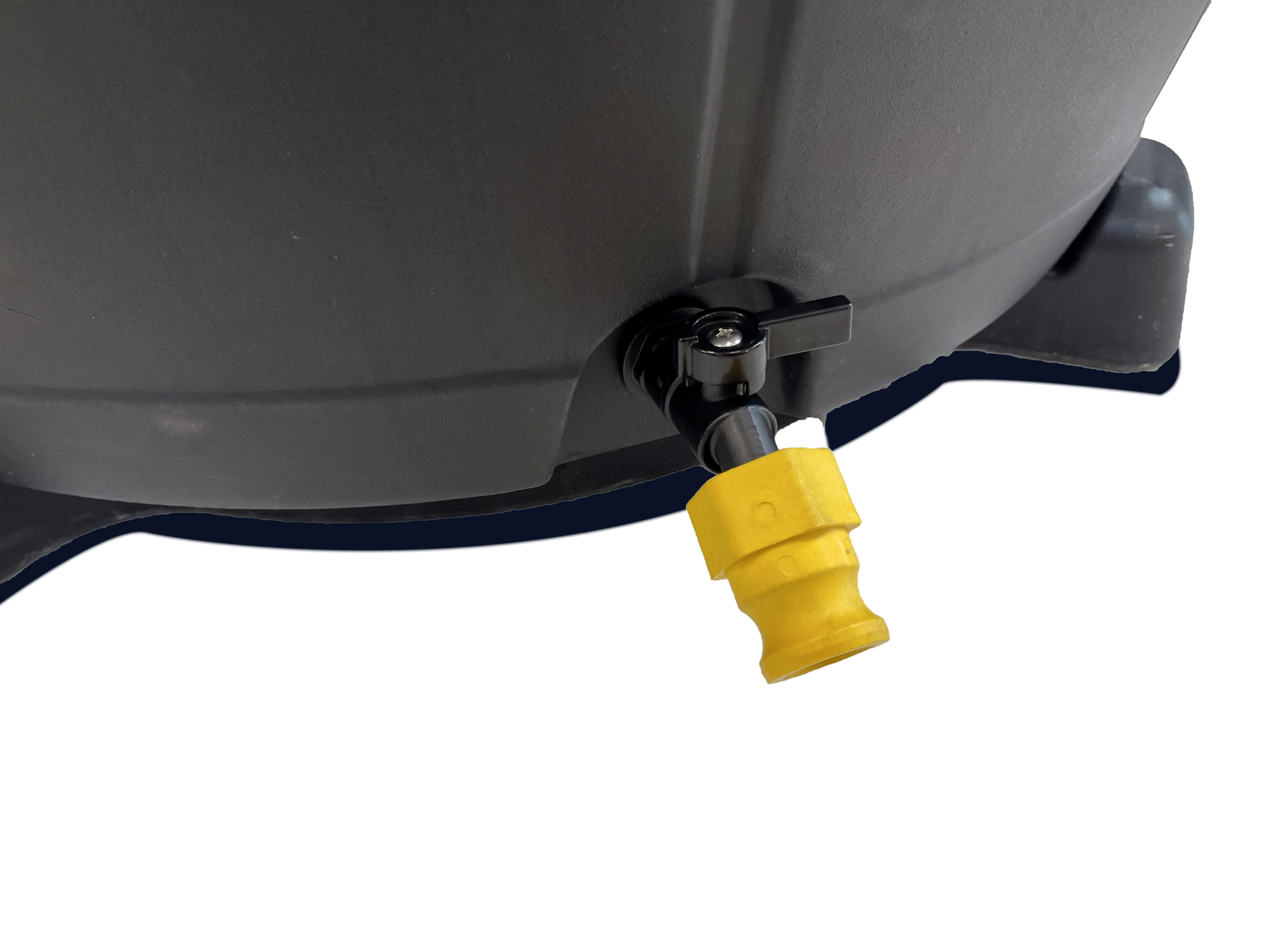 Barrel chiller package hose and fitting detail