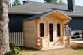 Canadian Timber Georgian 4 Person Cabin Sauna with Porch