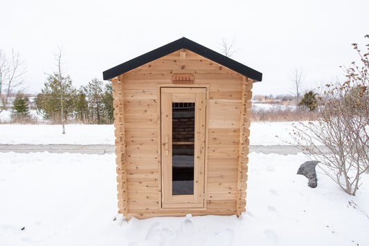 Canadian Timber Granby 4 Person Cabin Sauna — view 1
