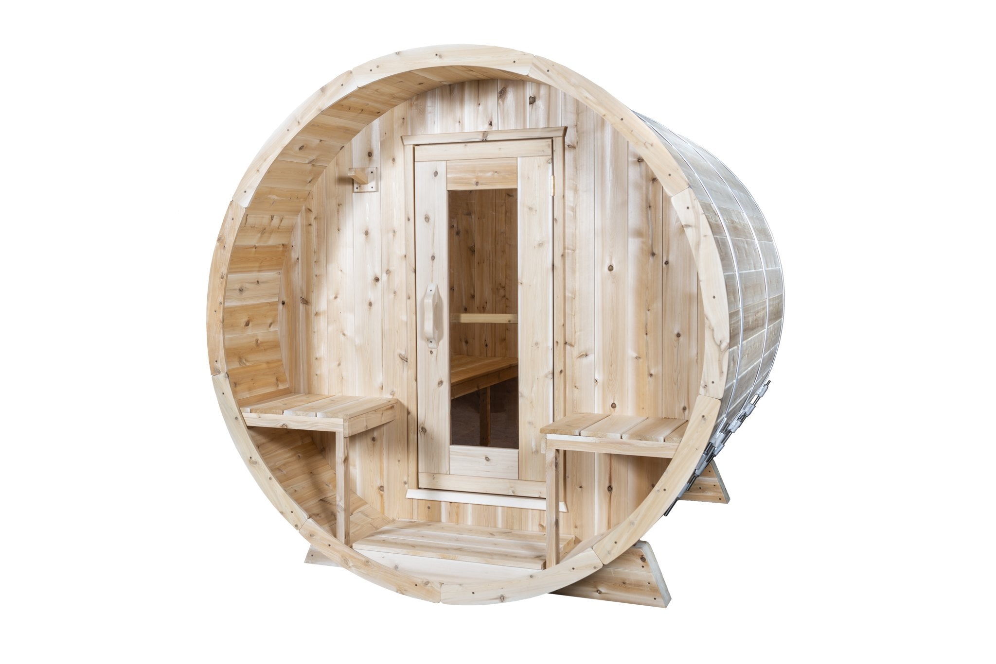 Canadian Timber Serenity 4-6 Person Barrel Sauna — view 2
