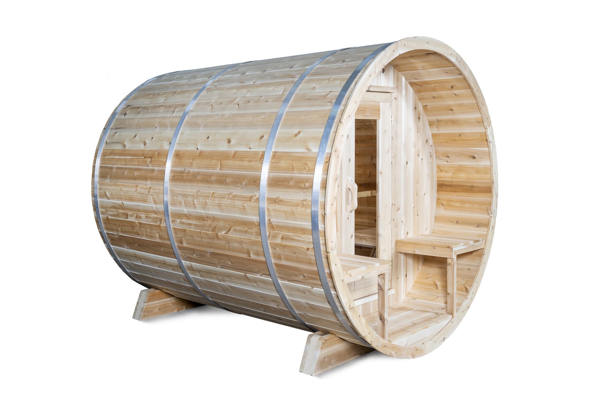 Canadian Timber Serenity 4-6 Person Barrel Sauna — view 3