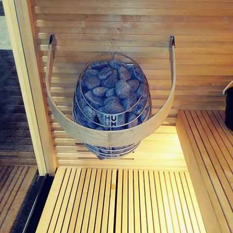 HUUM Rail D -Safety Rail for DROP Series Sauna Heaters