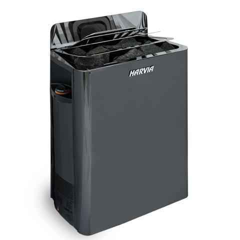 Harvia The Wall SW60 The Wall Series, 6kW, Sauna Heater, Black Steel