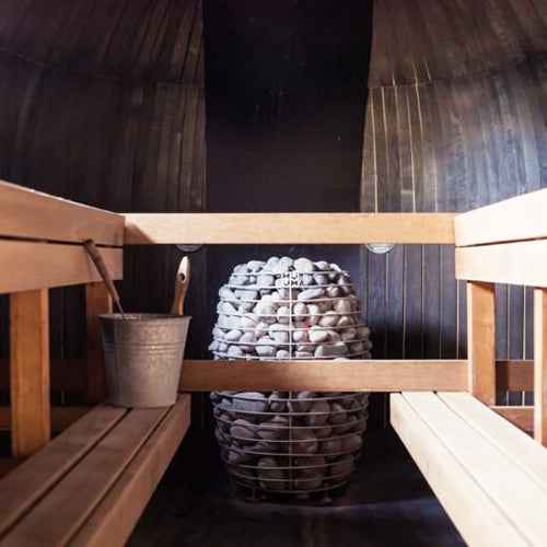 Huum HIVE Mini Series 9.0kW Sauna Heater Package - UKU Wifi black