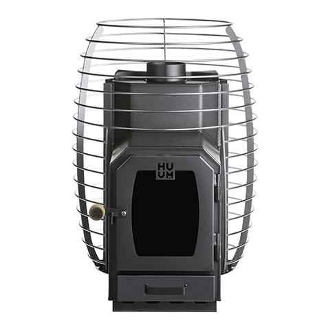 HUUM HIVE Wood 17 LS - HIVE Wood Series 17.0kW Wood-Fired Sauna Stove w/ Firebox Extension