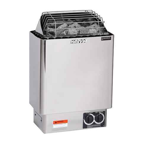 Harvia KIP80B KIP Series, 8kW Sauna Heater, Built-in Controls