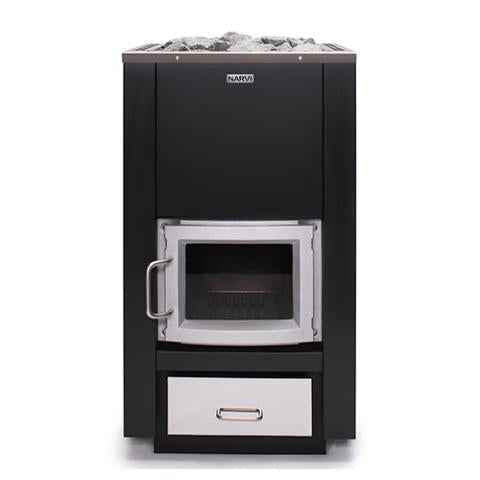 Narvi 30/50 Wood-Burning Sauna Stove, Up to 50kW