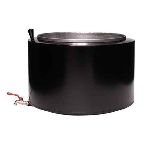 Narvi Luosto VS Wood-Burning Sauna Stove, Watertank, 16kW
