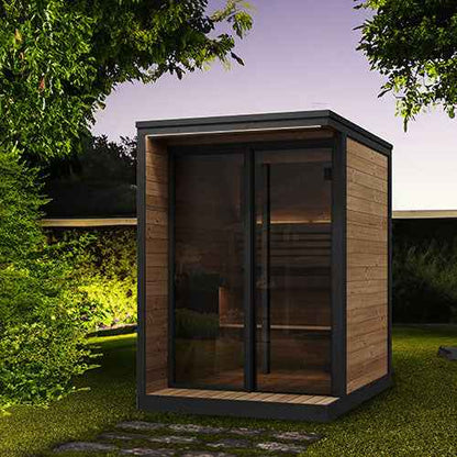 SaunaLife GL4 Outdoor Sauna Kit | 4 Person Sauna