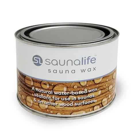 SaunaLife Sauna Wax, Sauna Wood Wax, 15.2oz